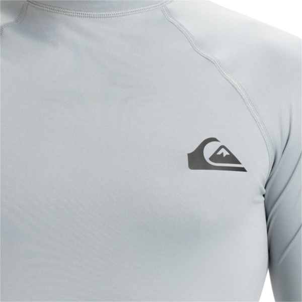 2026 Quiksilver Da Uomo Everyday Canotta In Lycra A Maniche Lunghe Con Protezione UPF50 AQYWR03131 - Quarry